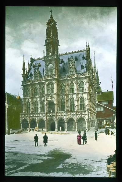 Esposizione di Parigi: Padiglione belga, 1900 da French Photographer